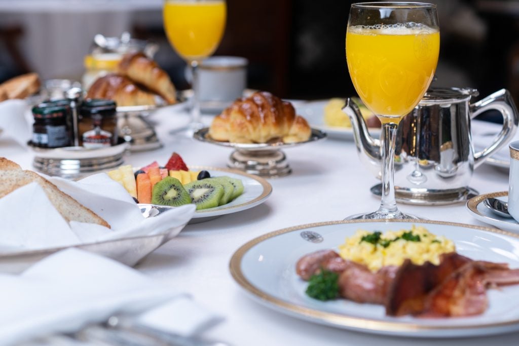 Desayuno en el Alvear Palace