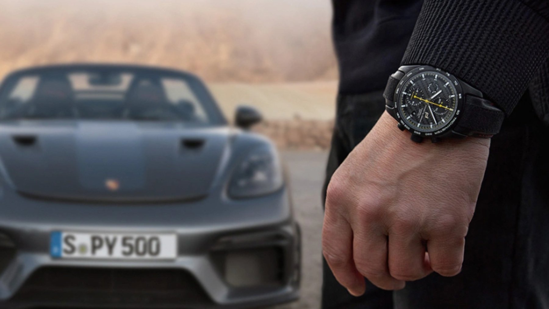 Porsche crea un reloj exclusivo para los propietarios del nuevo 718 Spyder RS