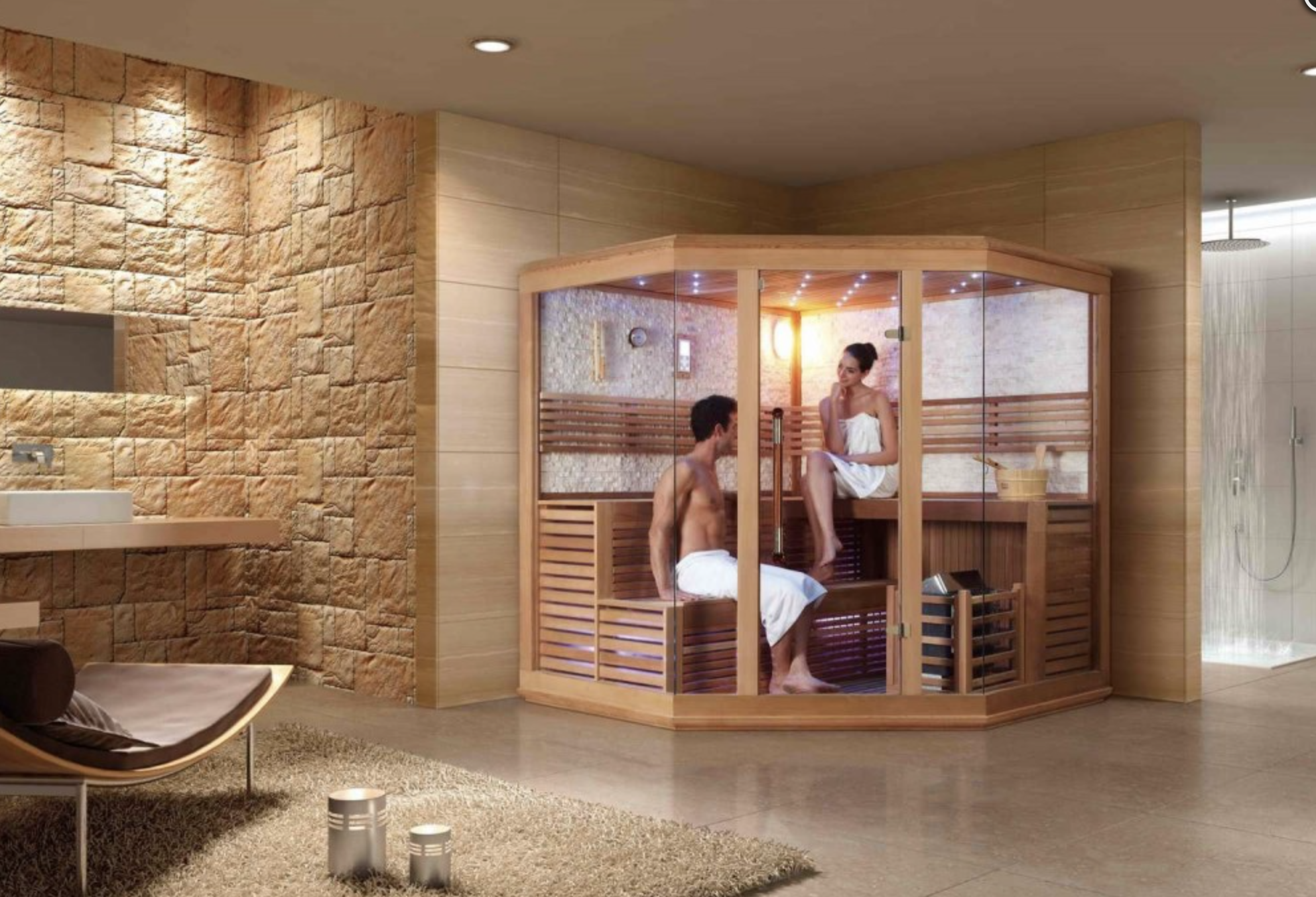 Las saunas de infrarrojos rejuvenecen y ayudan a perder peso