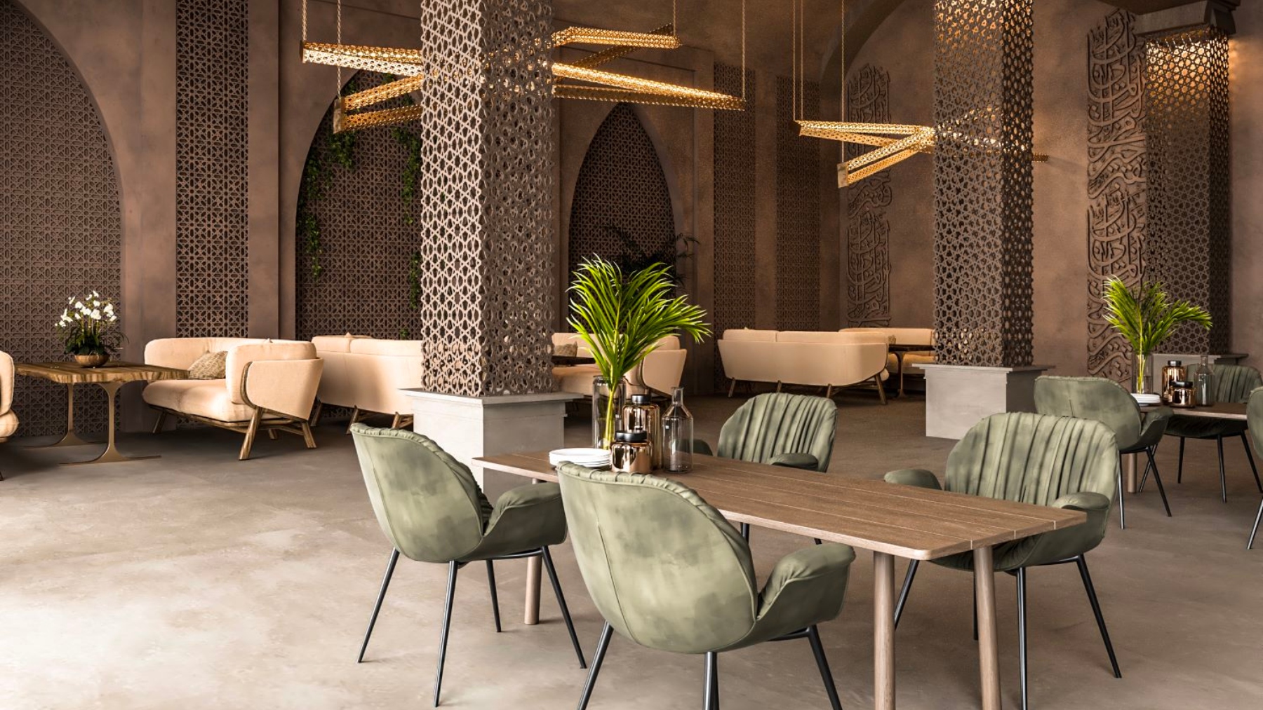 El Cairo nos sorprende con este nuevo y minimalista restaurante