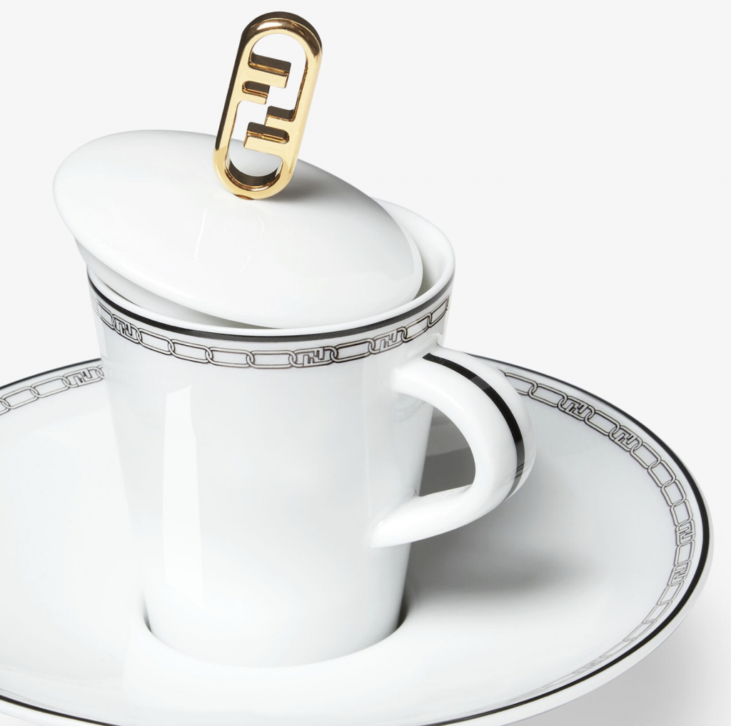 Tazas de café Fendi