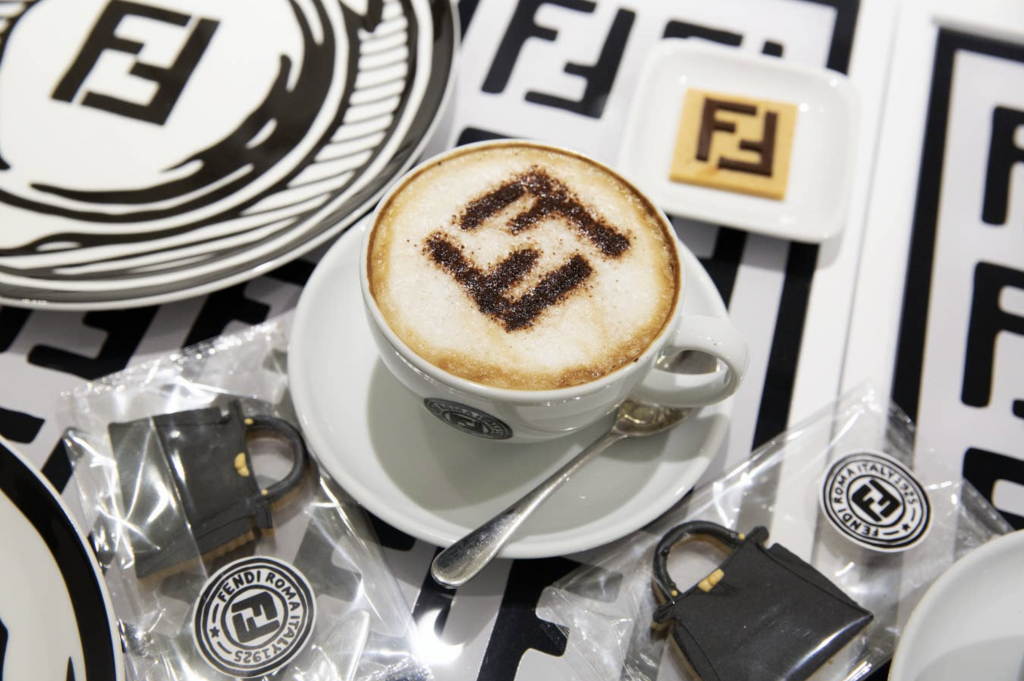 Café de Fendi en Roma