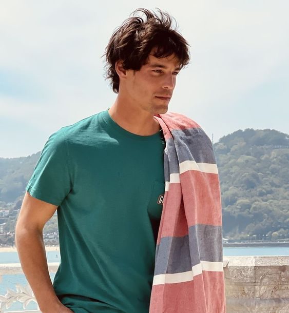 hombre playa