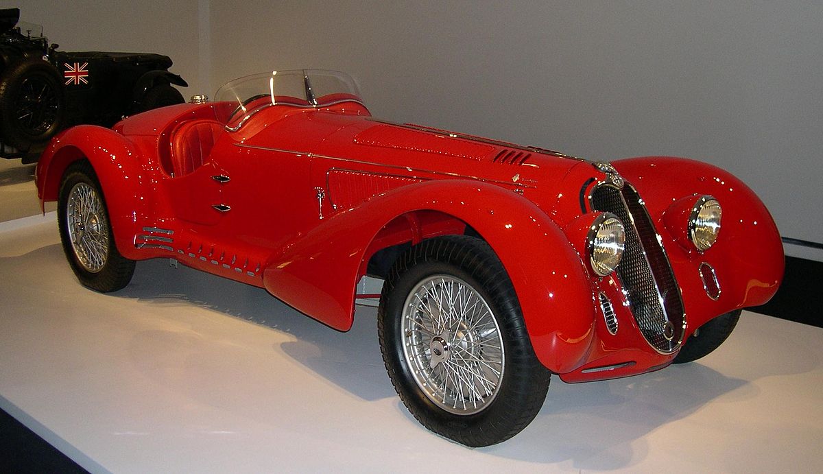 1938 Alfa Romeo 8C Mille Miglia Spyder