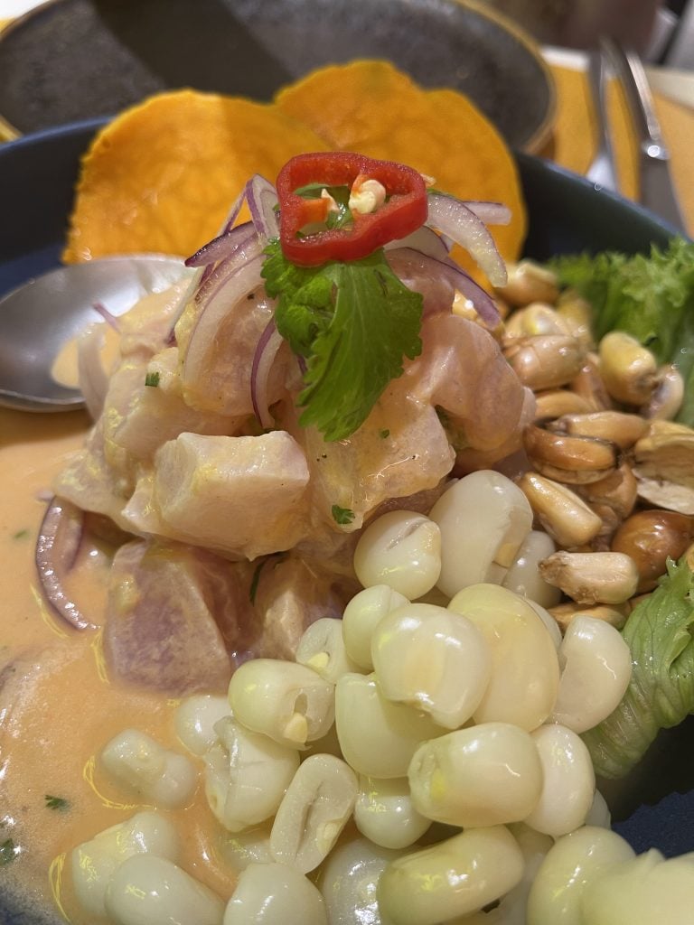 Ceviche del restaurante Humo by Jhosef Arias