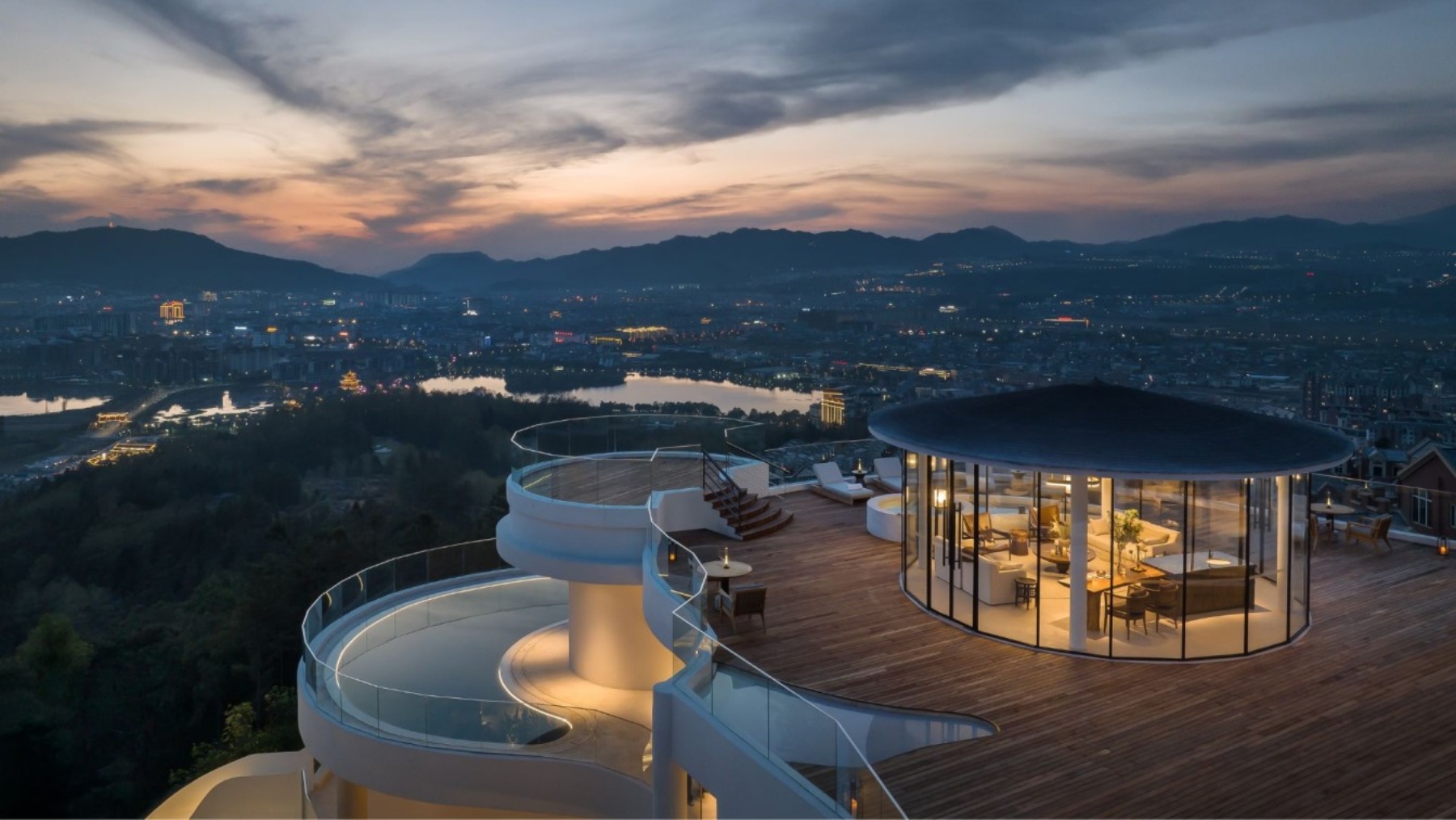 Un impactante hotel en China