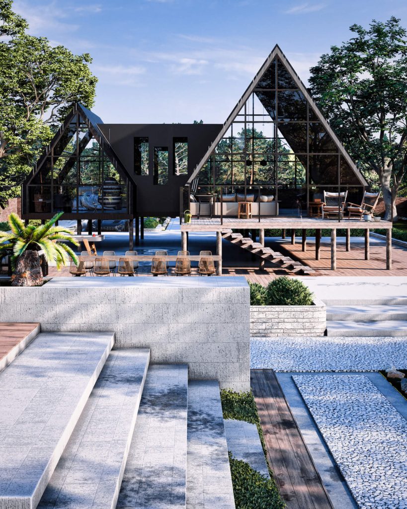 La casa con forma de vela náutica del arquitecto iraní Mohammad Hossein Rabbani
