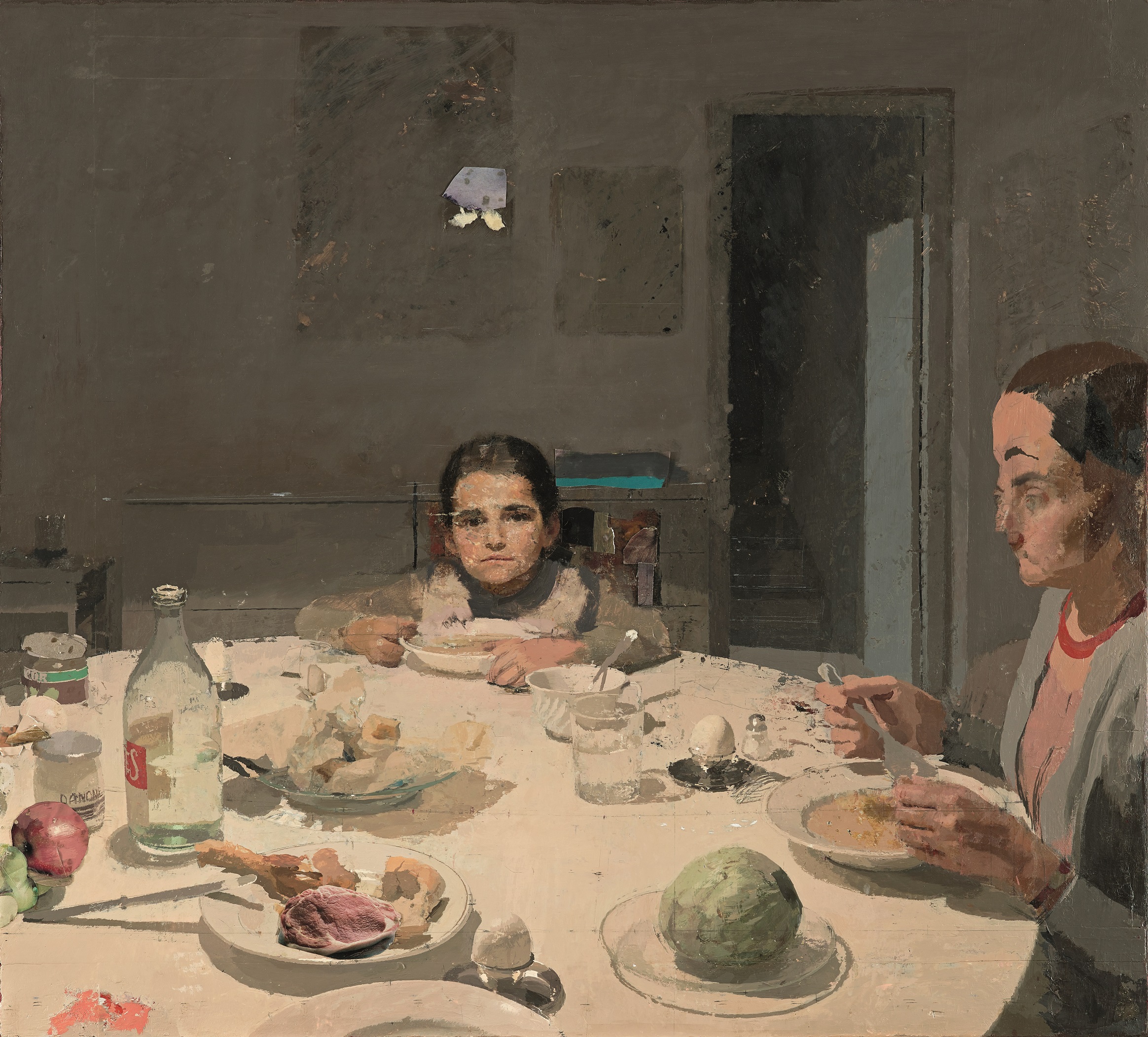 La cena, de Antonio López