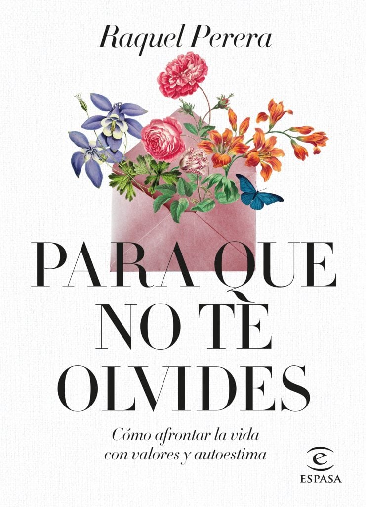 Portada del libro de Raquel Perera, 'Para que no te olvides'