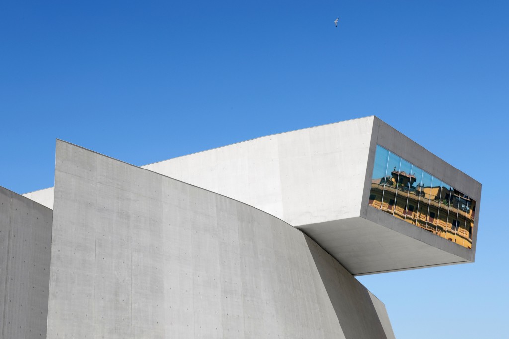 Fachada del Museo MAXXI