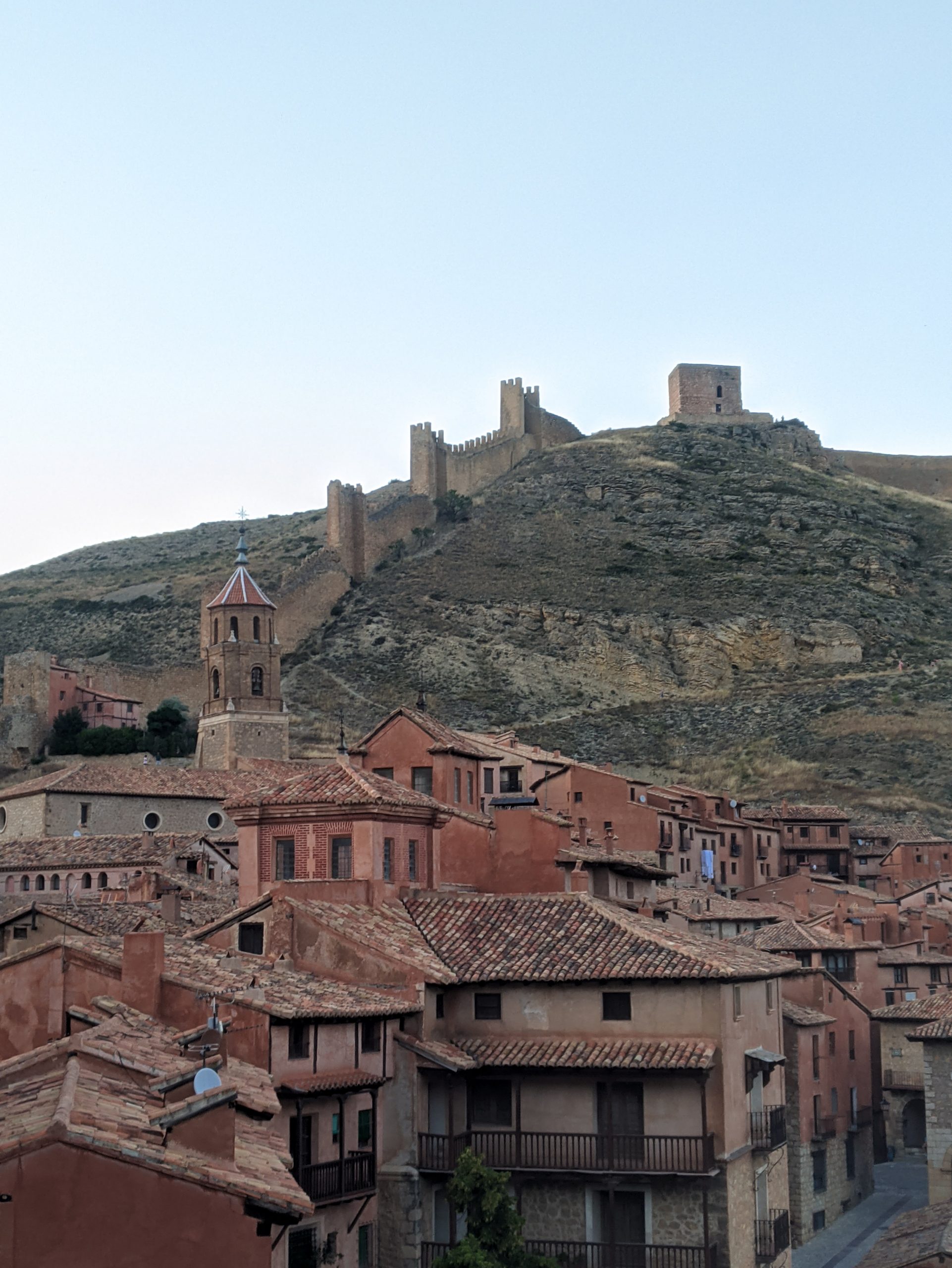 La muralla de Albarracín