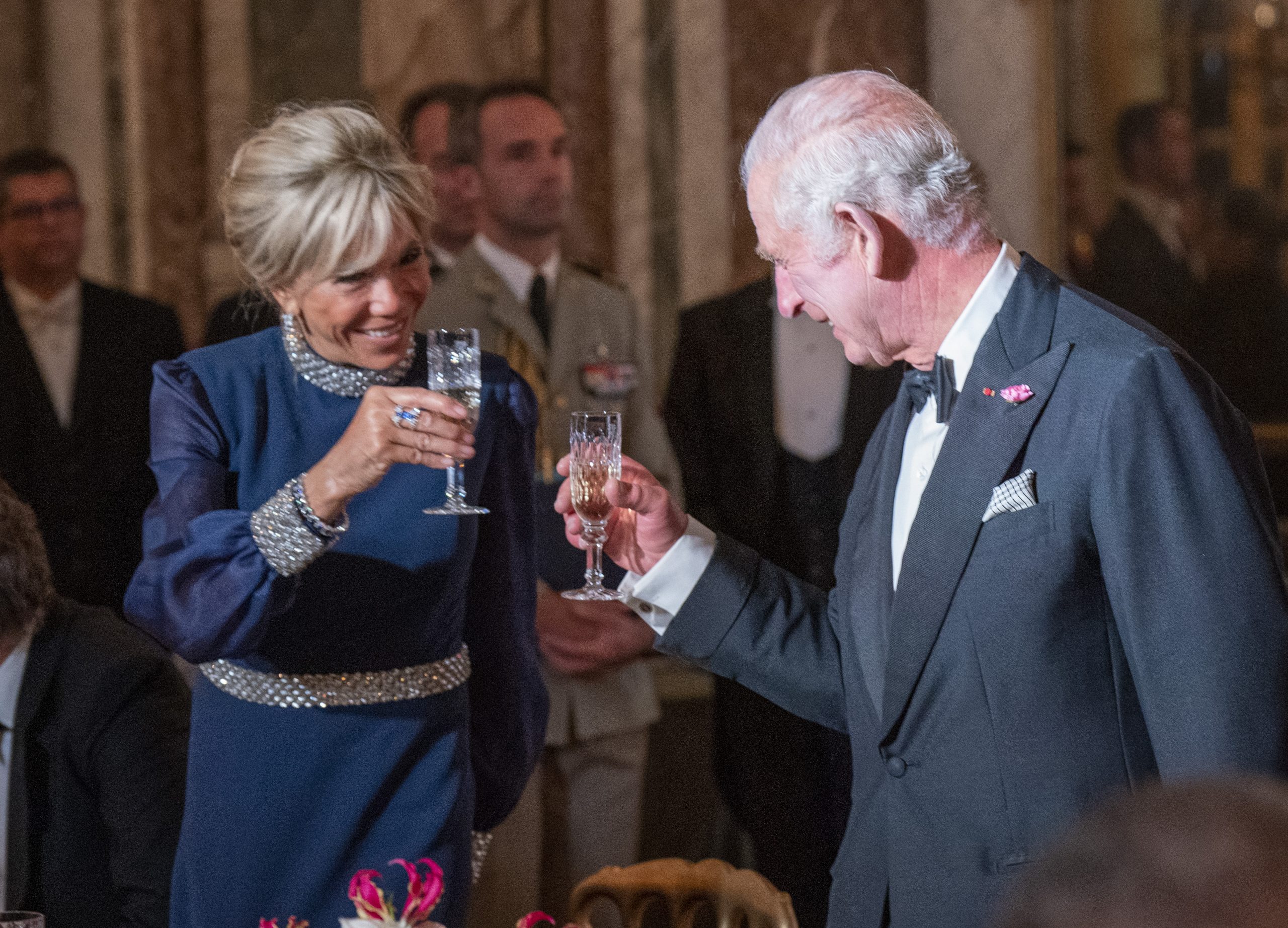 carlos iii camila cena macron