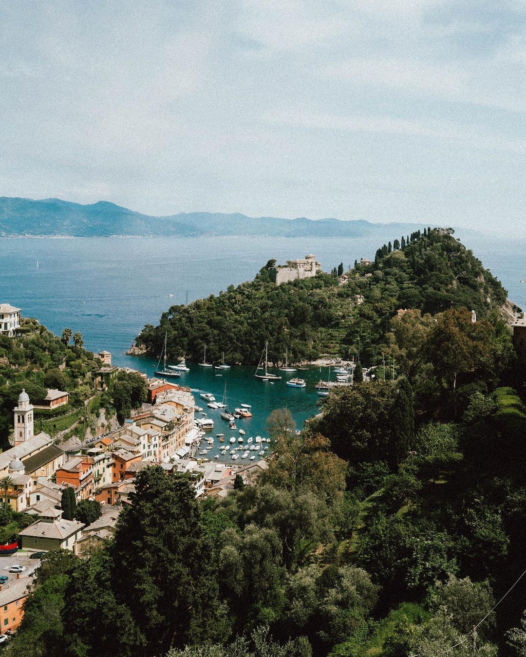 Portofino desde arriba