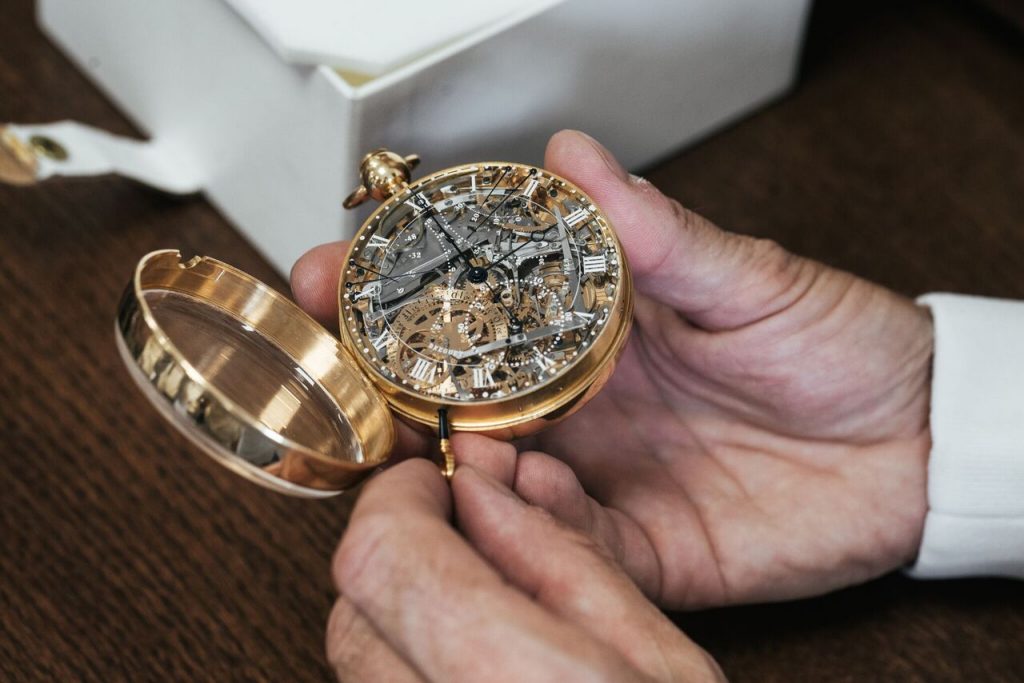Detalle reloj Marie Antoinette caro