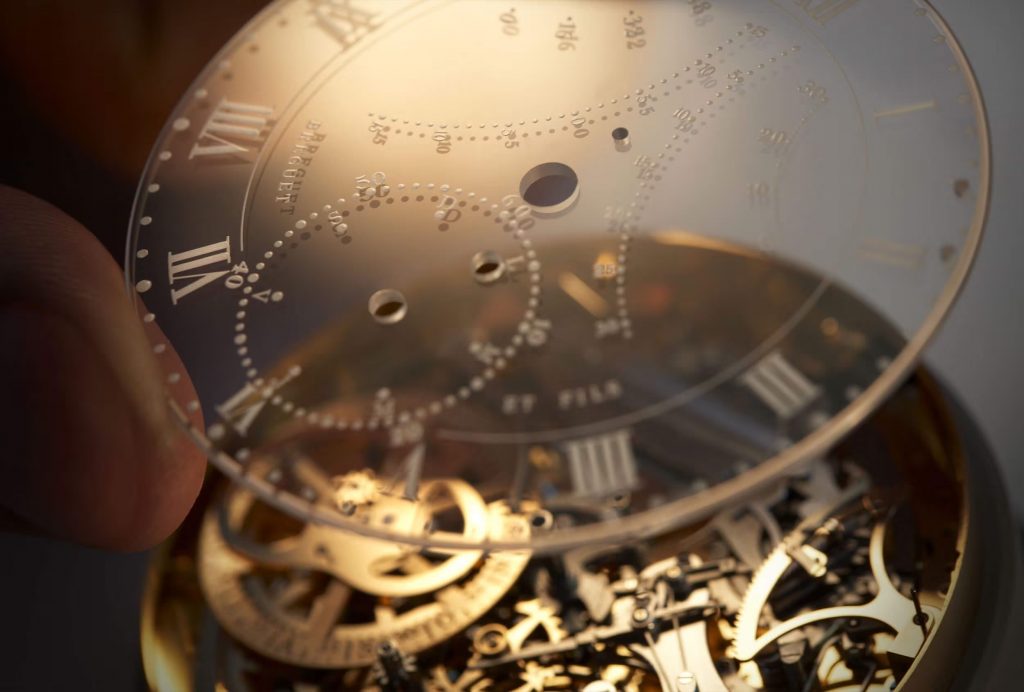Cristal reloj Marie Antoinette caro