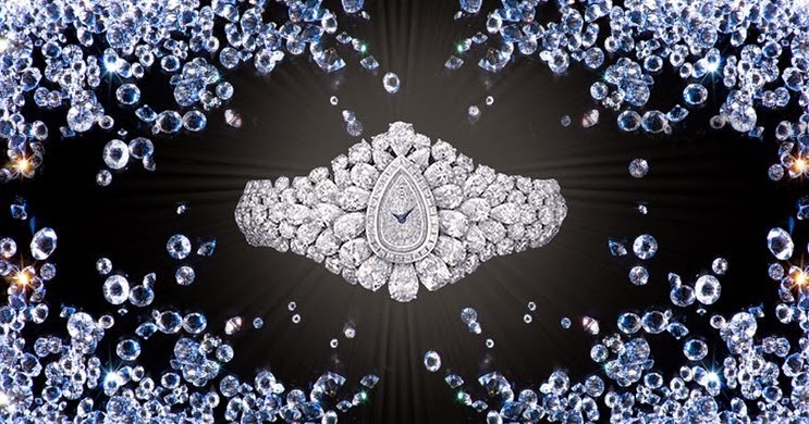 Reloj diamante blanco caro