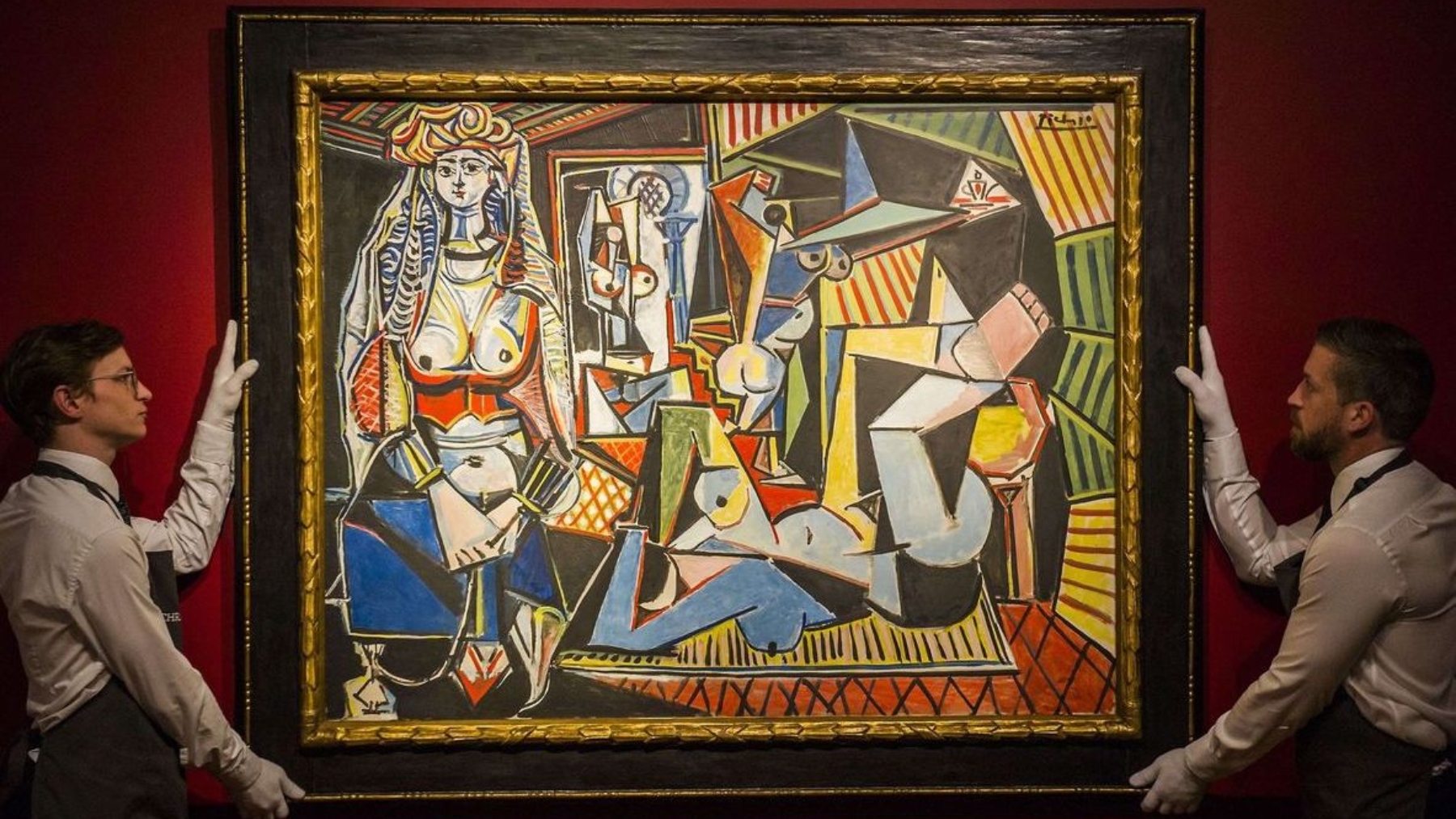 Les Femmes de C´Alger de Pablo Picasso, Cuadro de Picasso