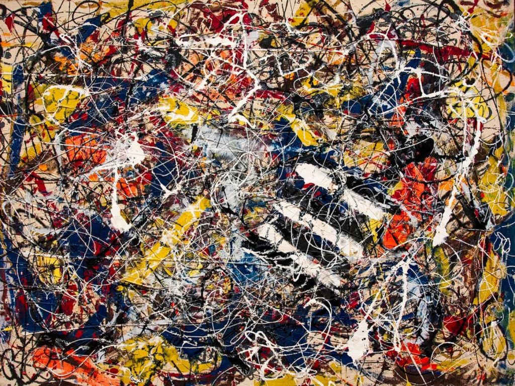 Cuadro Number 17.A de Jackson Pollock