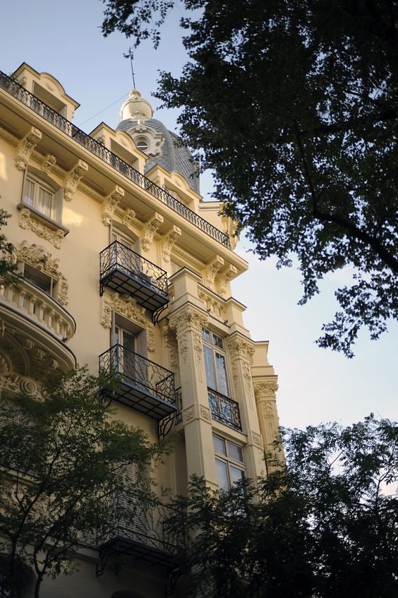 Edificio barrio de Salamanca, edificio señorial de Madrid