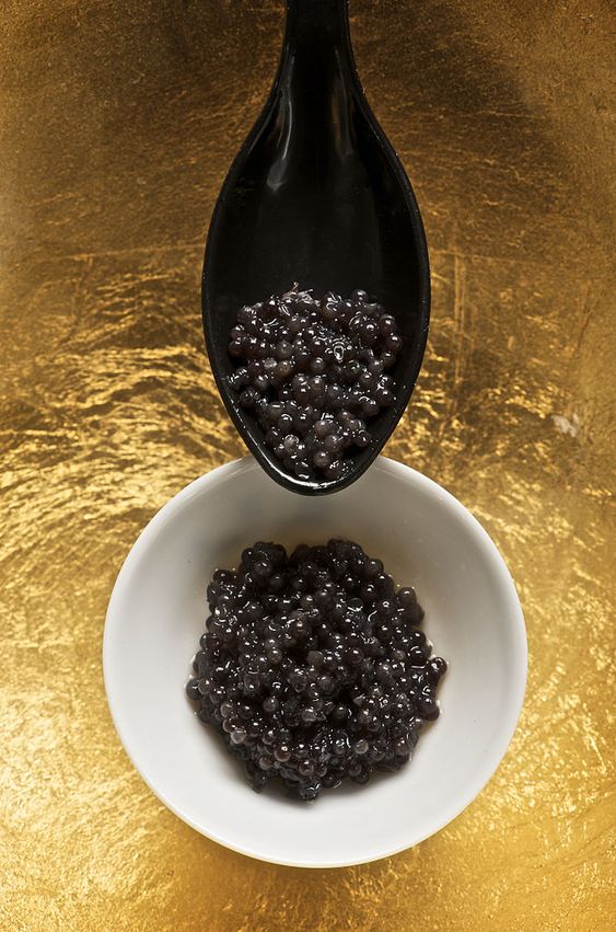 Cuchara con Caviar