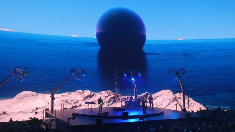 The Sphere concierto U2