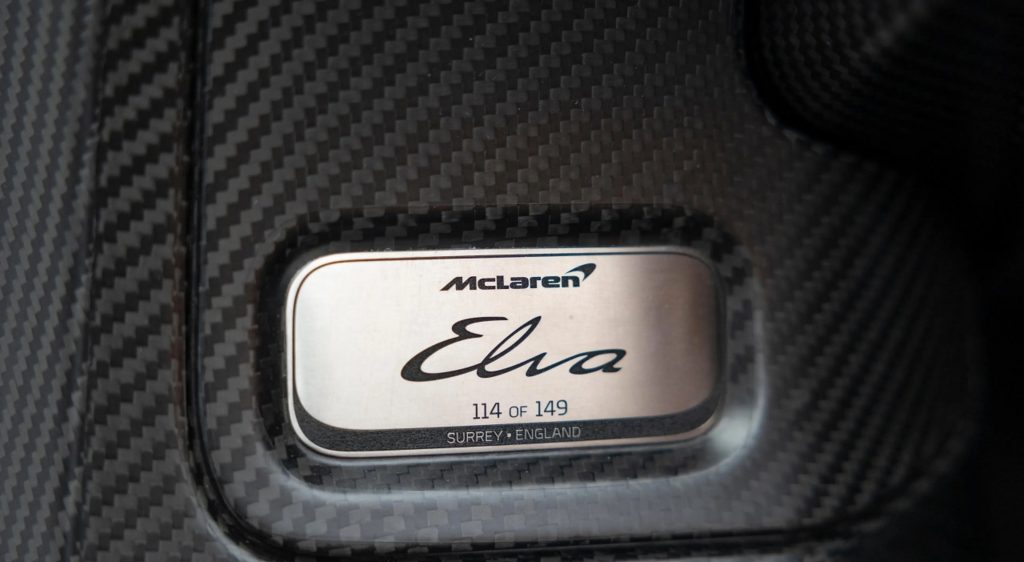 McLaren Elva edición limitada