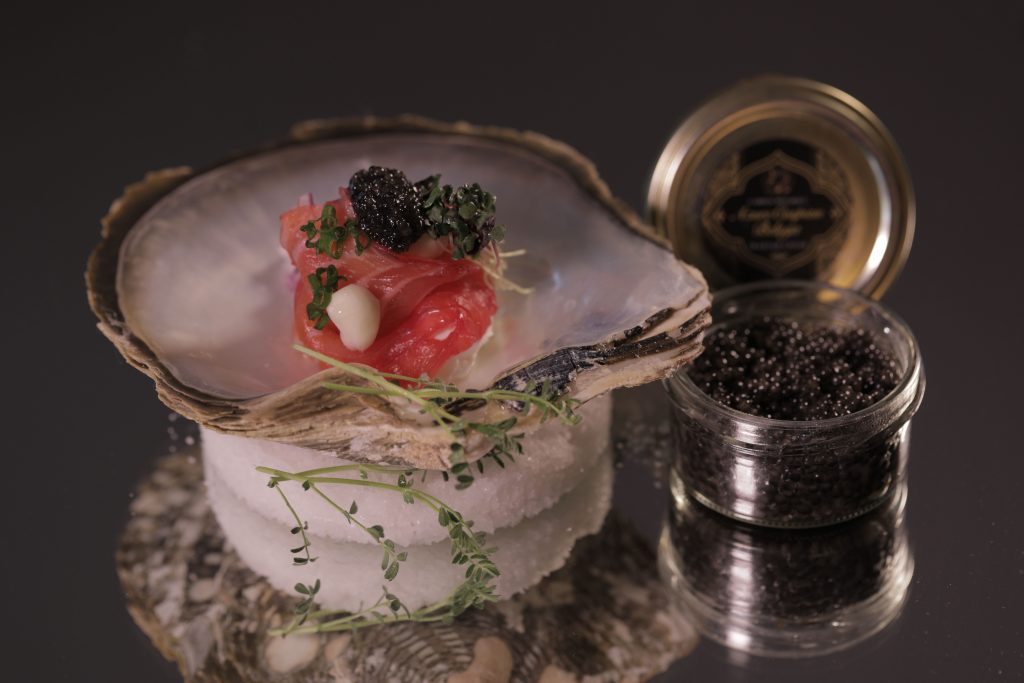 Receta con Caspian Monarque