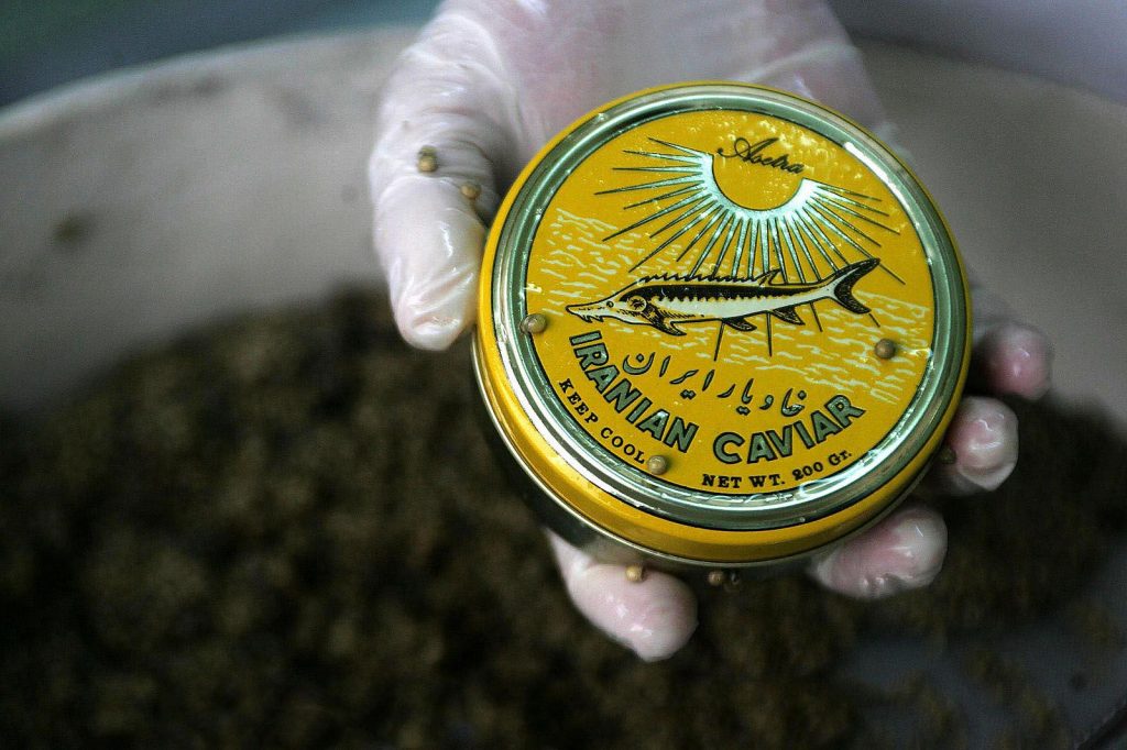Caspian Monarque, Lata de caviar, Lata de Caspian Monarque