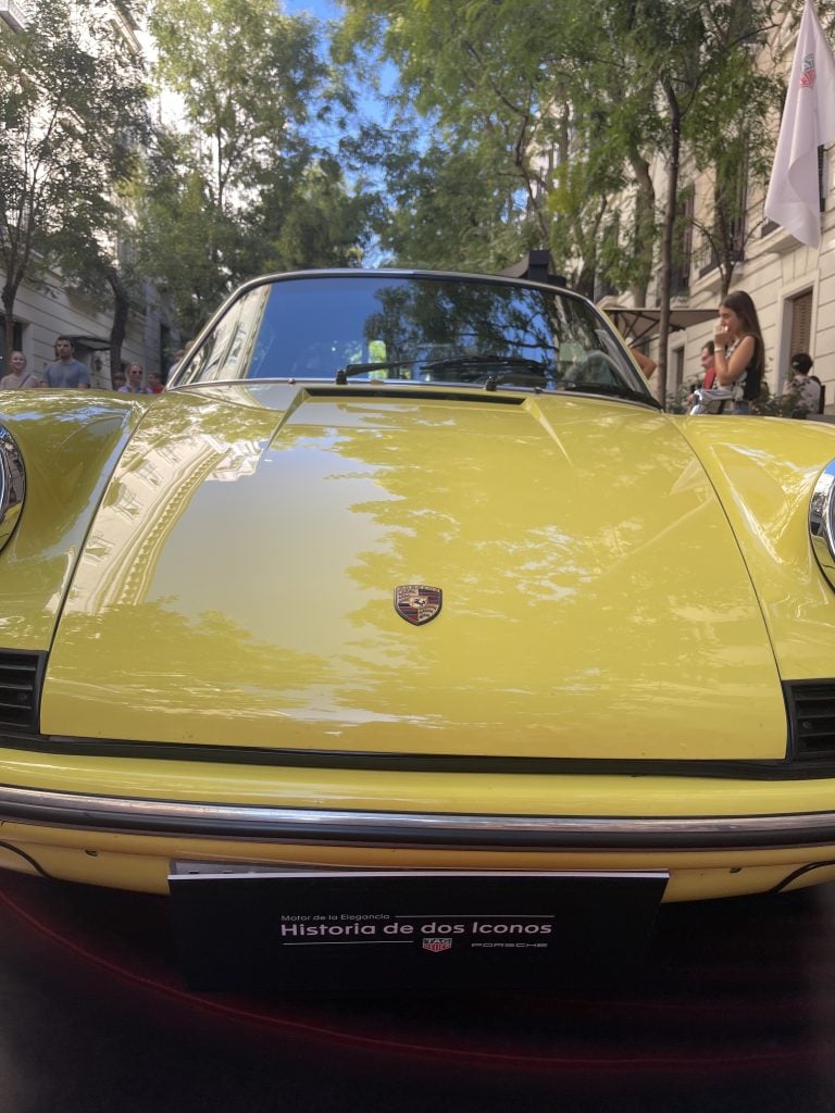 Exposición de Porsche y TAG Heuer en el barrio de Salamanca