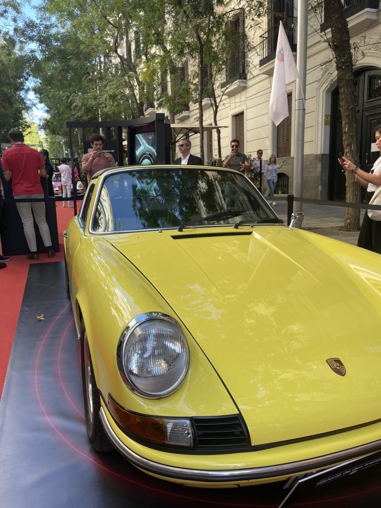 Porsche 911 exposición Porsche Madrid