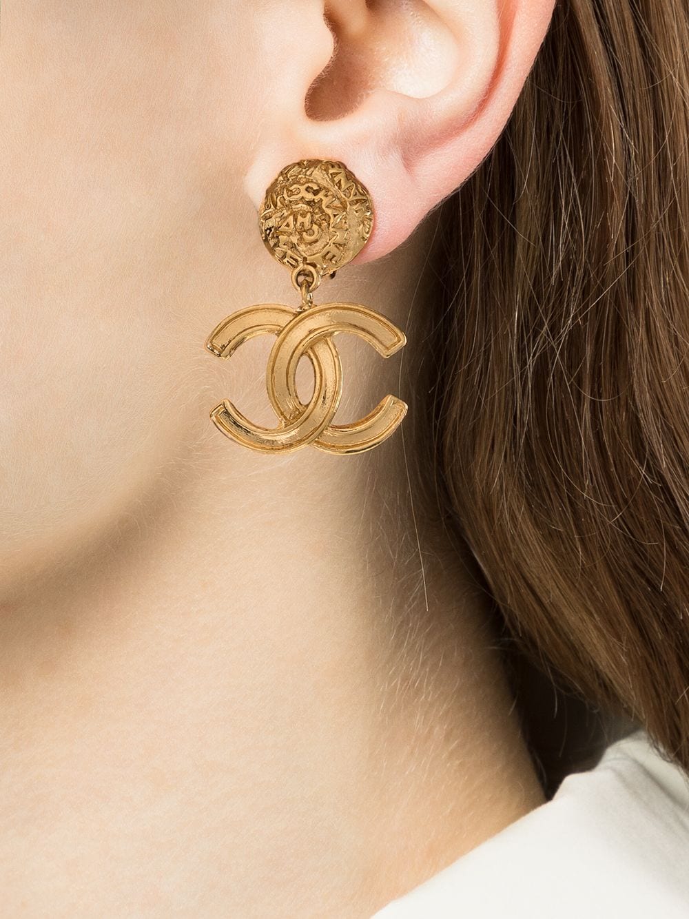 Pendientes de Chanel de 1995