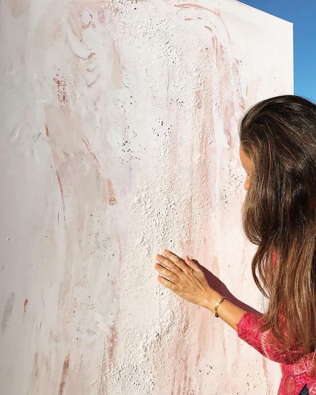 Mujer pintando