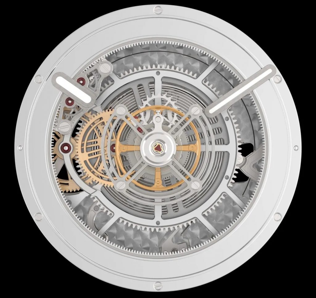 Esqueleto reloj meteorito