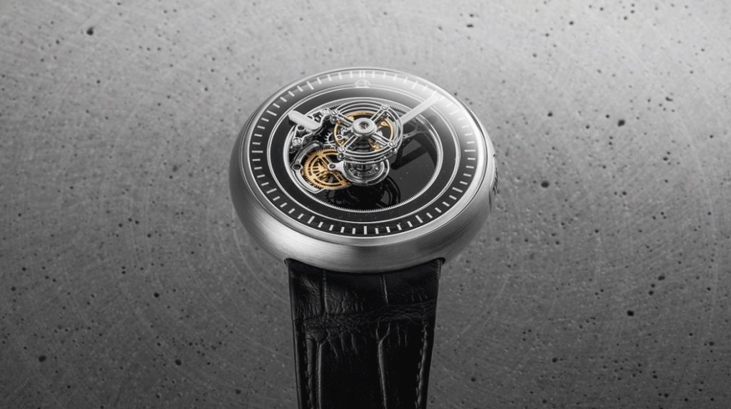 Reloj con esfera meteorito