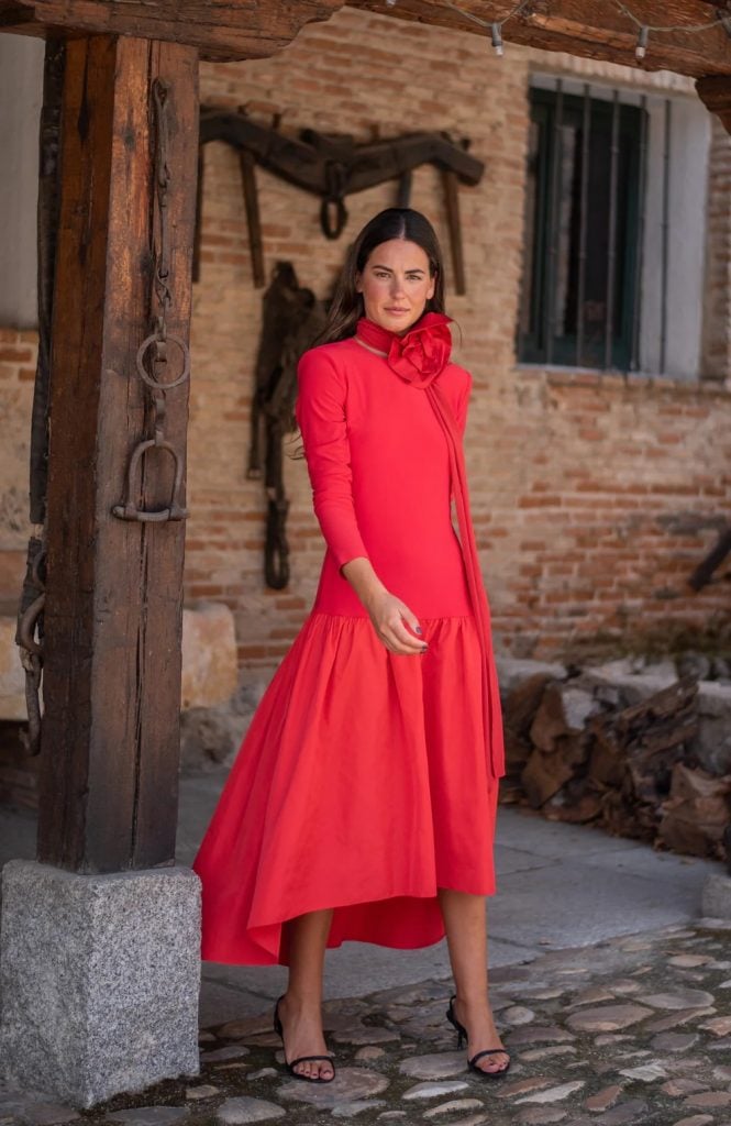 Vestido rojo Mannit