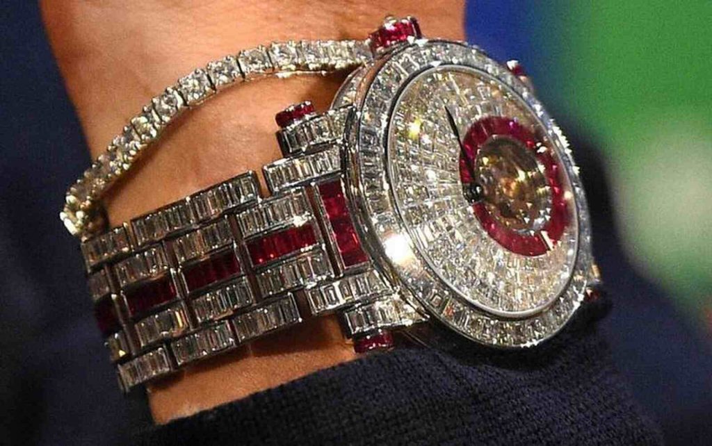 Reloj Diamantes y Rubíes Cristiano Ronaldo