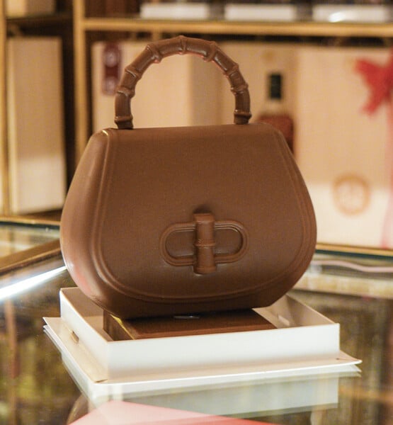 Un bolso hecho de chocolate en La Ideal