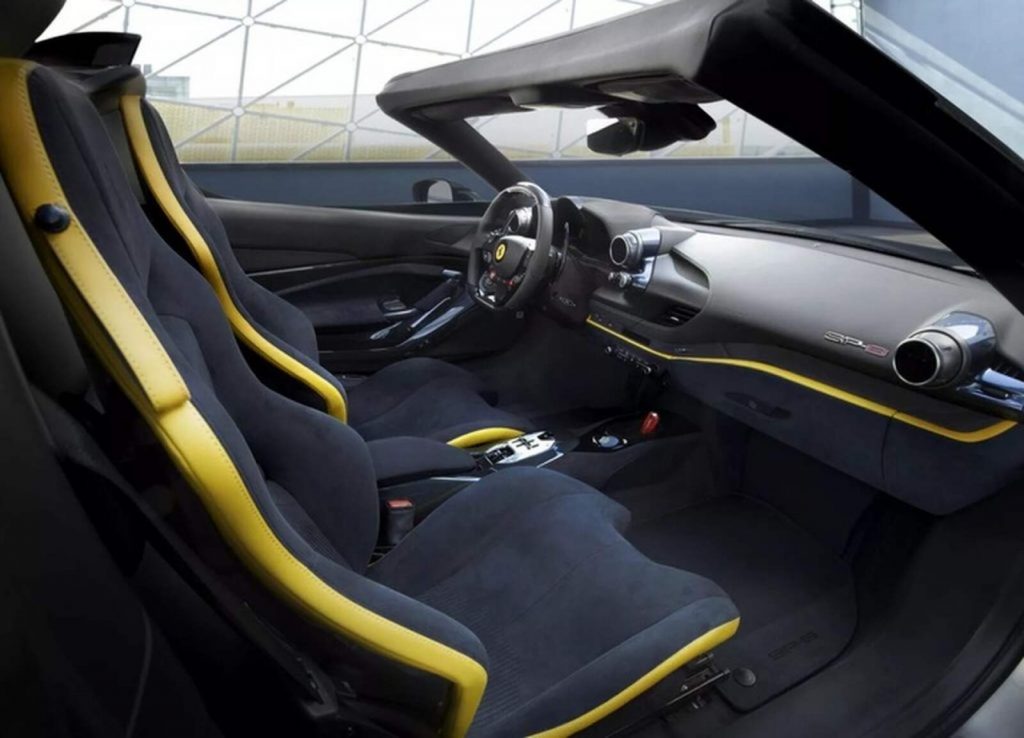 Interior Ferrari SP80