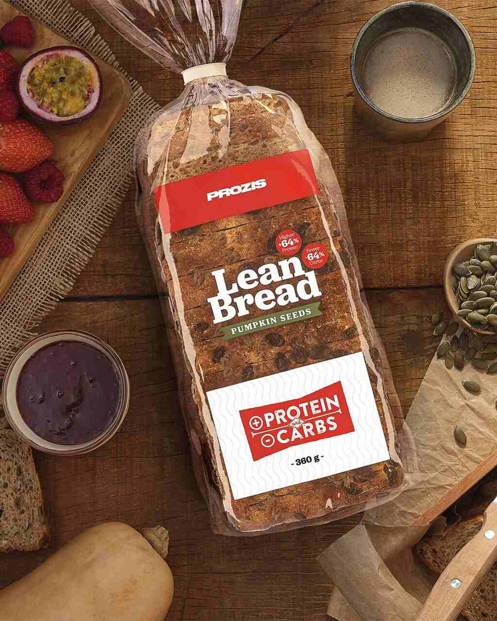 Pan de lino, lean bread, prozis pan