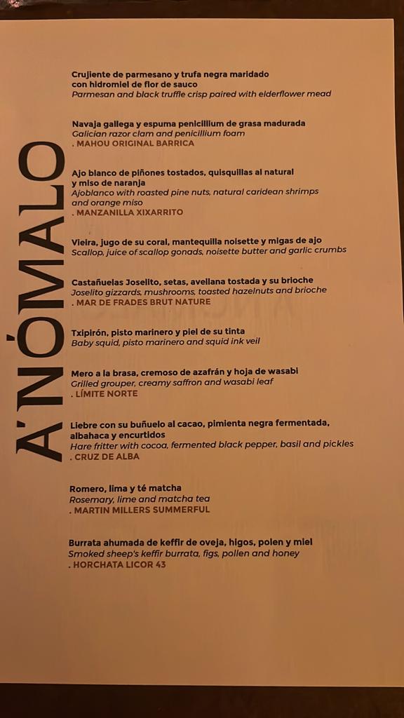 restaurante anómalo, restaurante a'nómalo