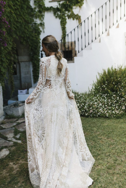El vestido de novia de María Pombo de Yolancris