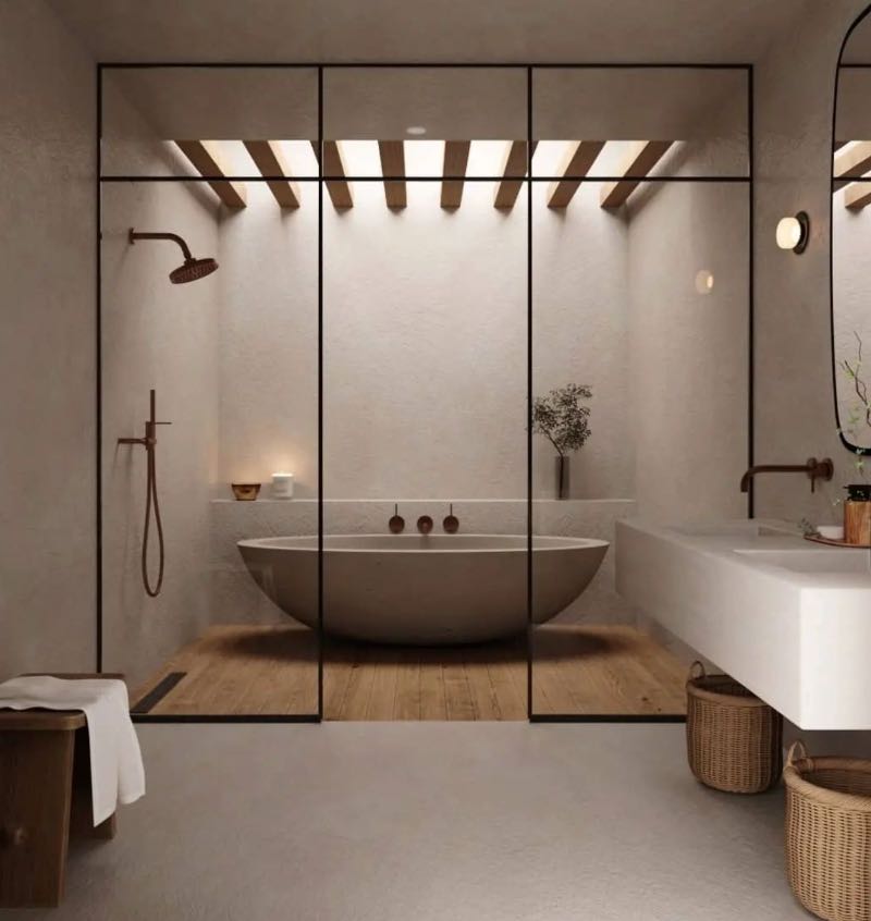Bañera exenta