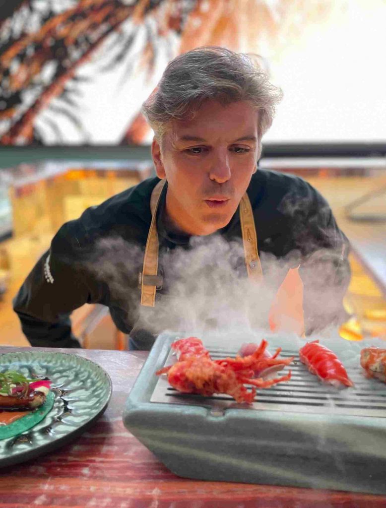 El chef de Quintoelemento Juan Suárez de Lezo