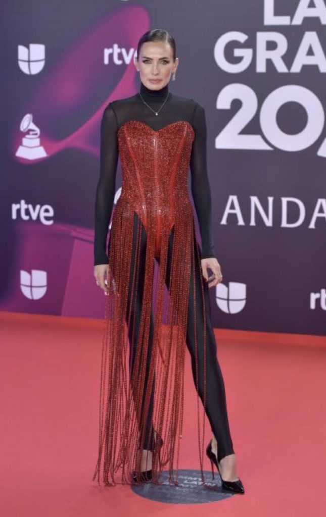 Nieves Álvarez en los Latin Grammys 2023