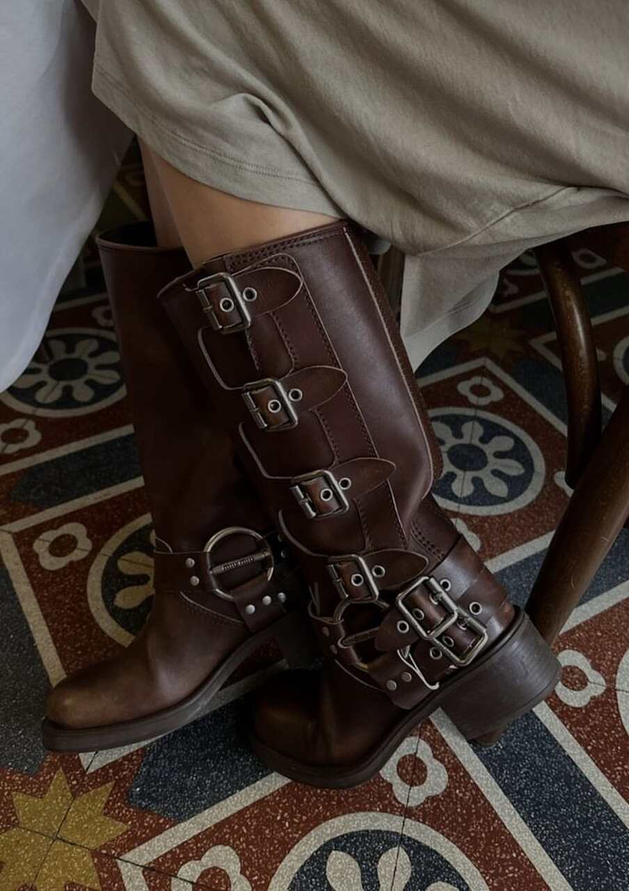 marcas biker boots