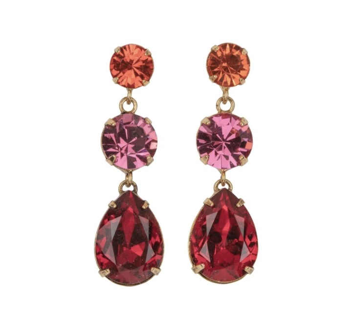 Pendientes rojos de Jennifer Behr