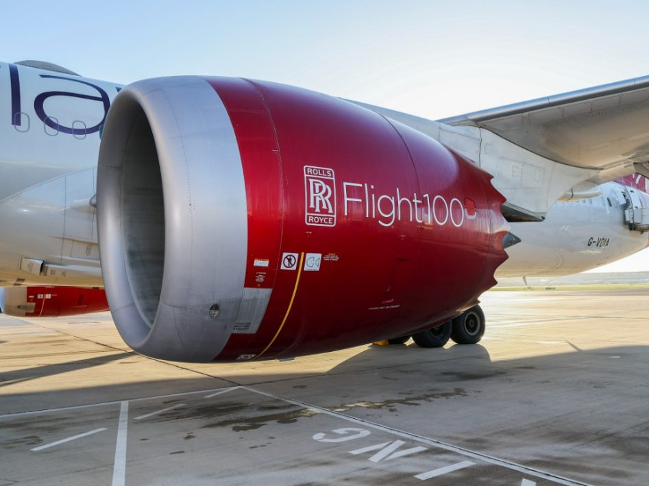 Virgin Atlantic, richard branson, avión vuela aceite, sostenibilidad