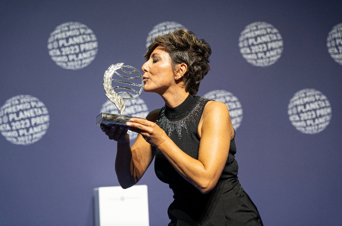 Sonsoles Ónega con el Premio Planeta 2023