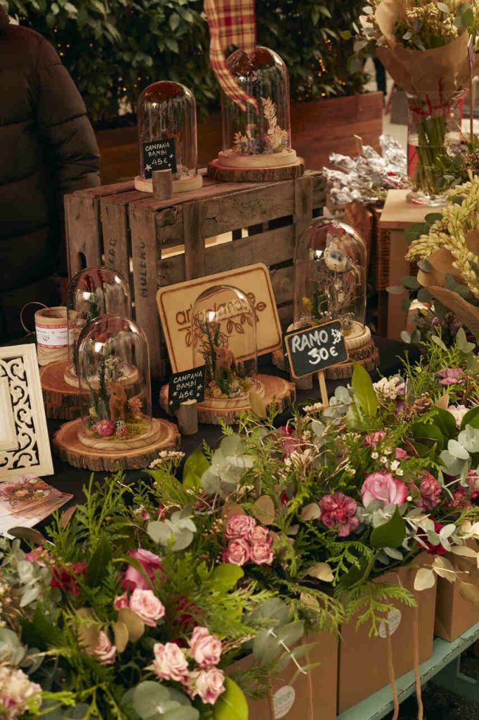 mercado de las flores