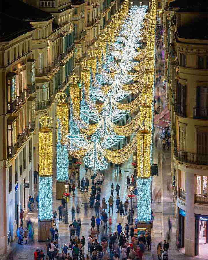 Málaga Luces navidad